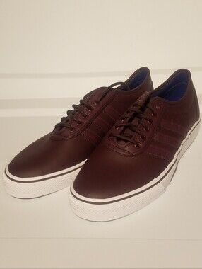 New Adidas Men's Burgundy Low Sneakers Shoes Size 12 New